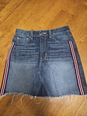 Hollister Juniors Denim Mini Skirt
